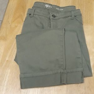 Style & Co Curvey Capri Jeans